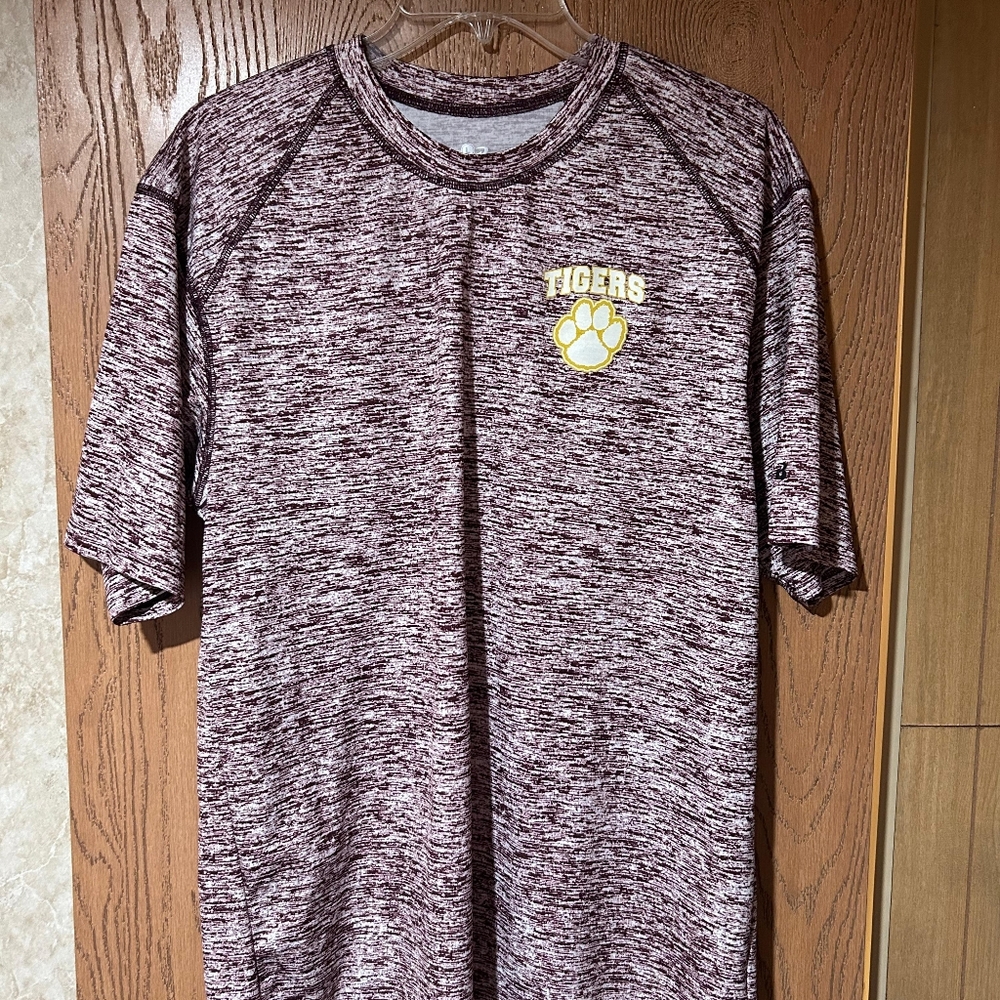 Champion Men's Maroon Heather Tee